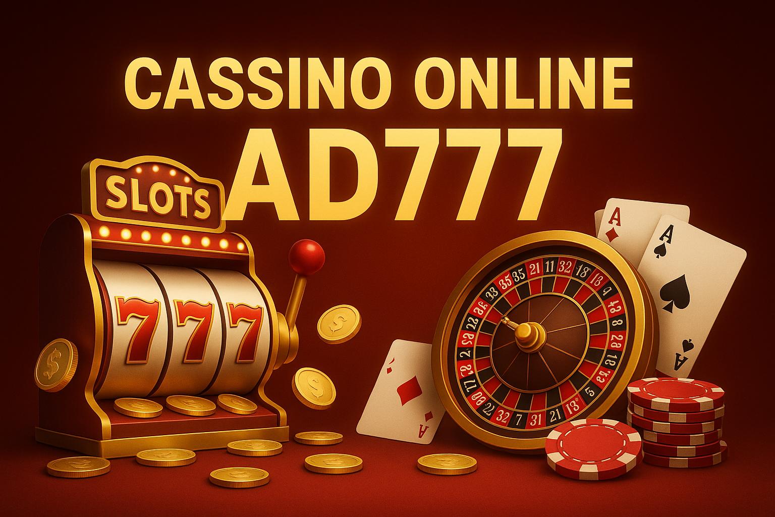 Jogos de cassino online AD777