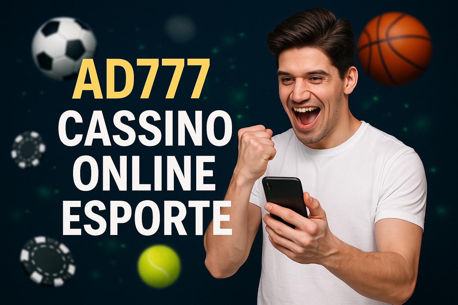Apostas esportivas no cassino online AD777