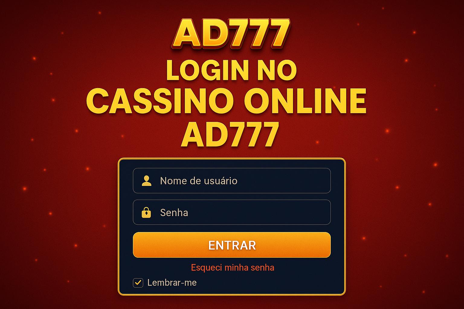 Não Perca tempo, o rRgistro na site AD777